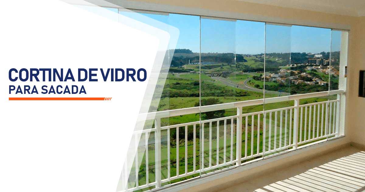 Cortina de Vidro para Sacada Manaus Monte das Oliveiras AM